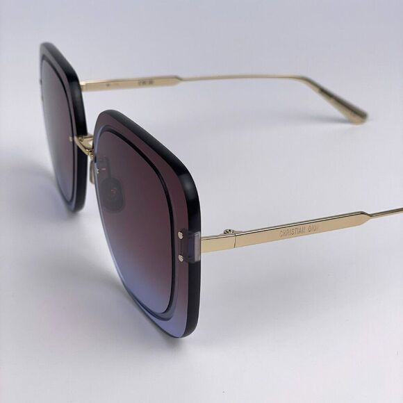 NEW Dior ULTRADIOR SU B0D2 Burgundy Gold Brown Women Square Oversized Sunglasses main image 7
